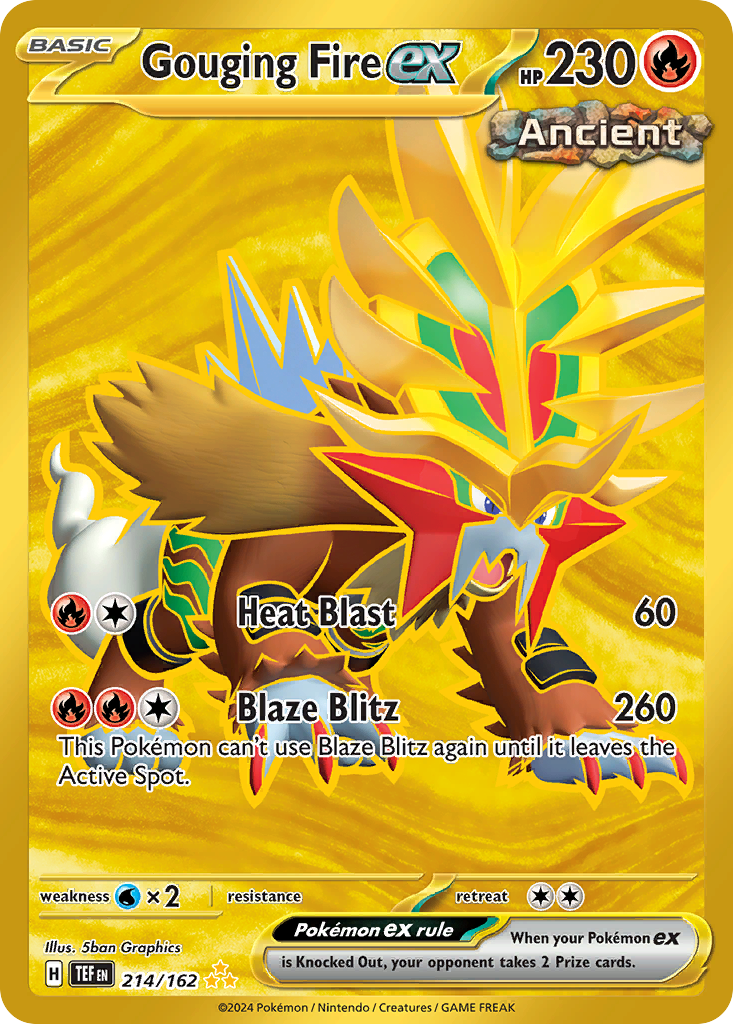 Gouging Fire ex (214/162)