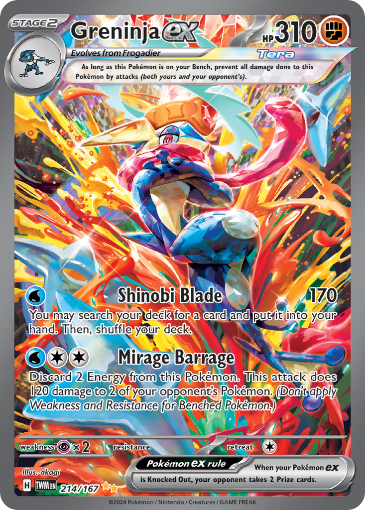 Greninja ex (214/167)