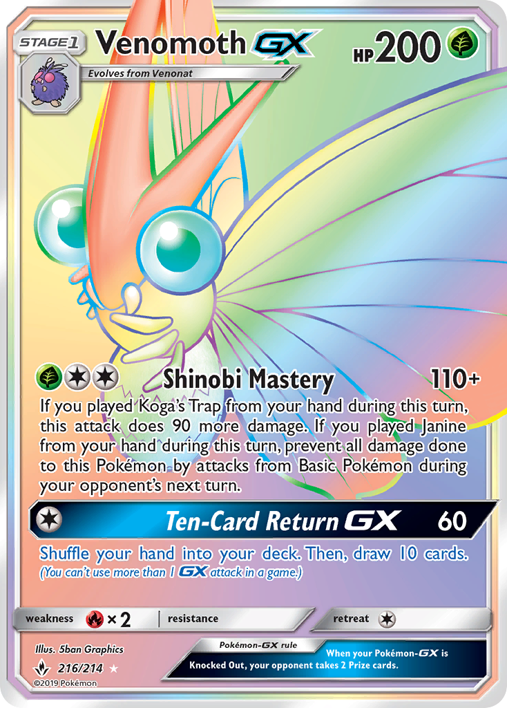 Venomoth-GX (216/214)