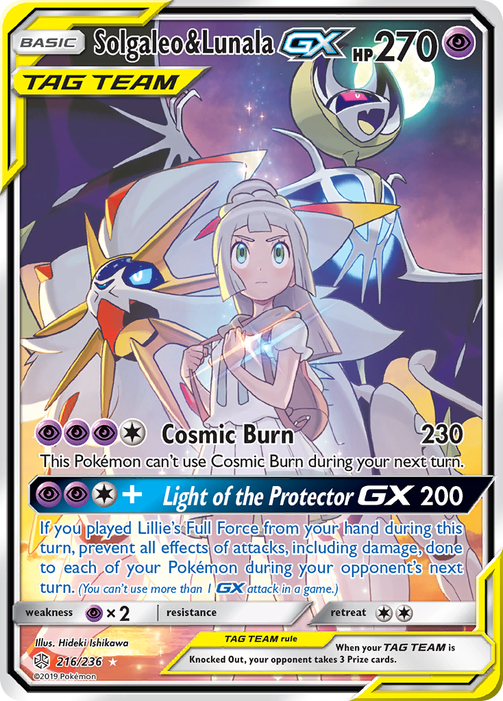 Solgaleo & Lunala-GX (216/236)