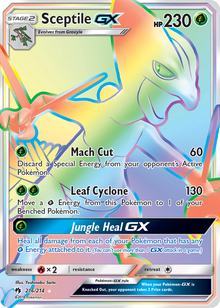 Sceptile-GX (216/214)