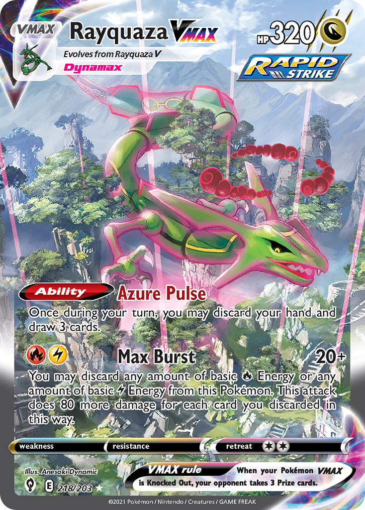 Rayquaza VMAX (218/203)