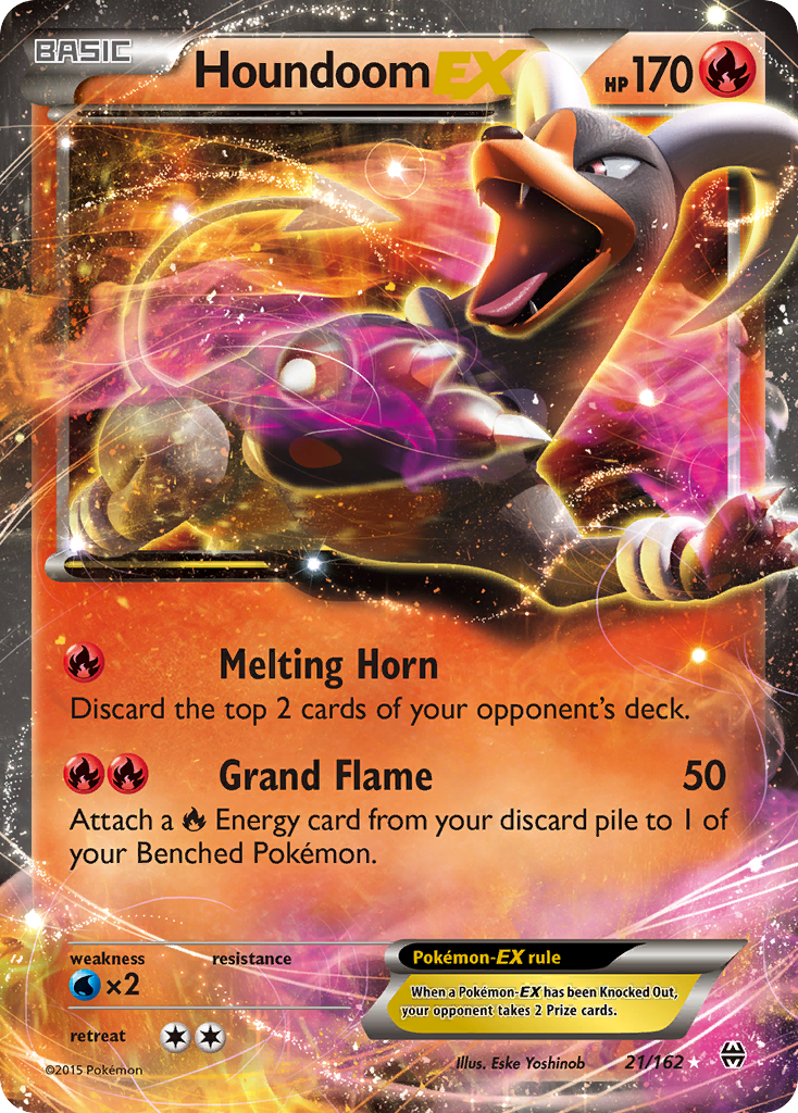 Houndoom-EX (021/162)