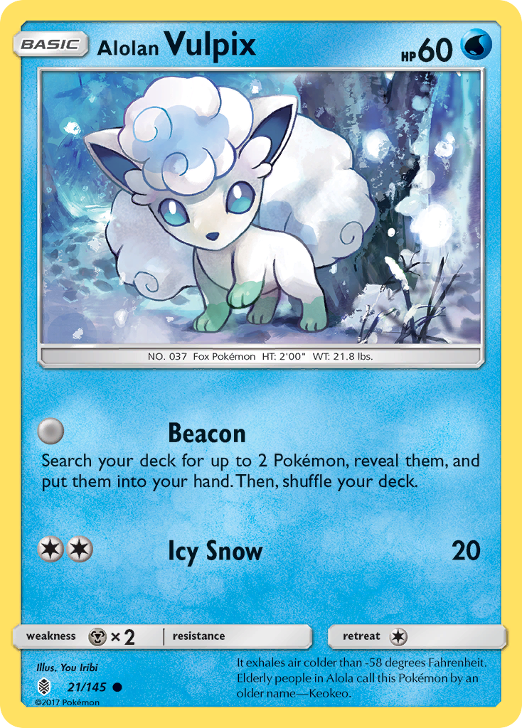 Alolan Vulpix (021/145)
