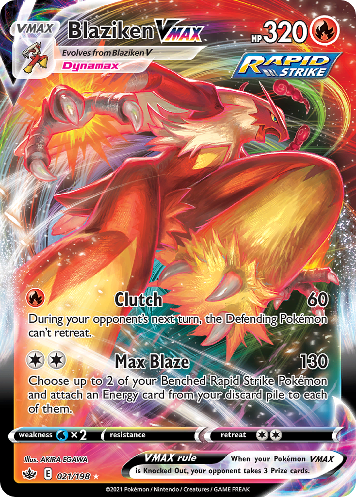 Blaziken VMAX (021/198)