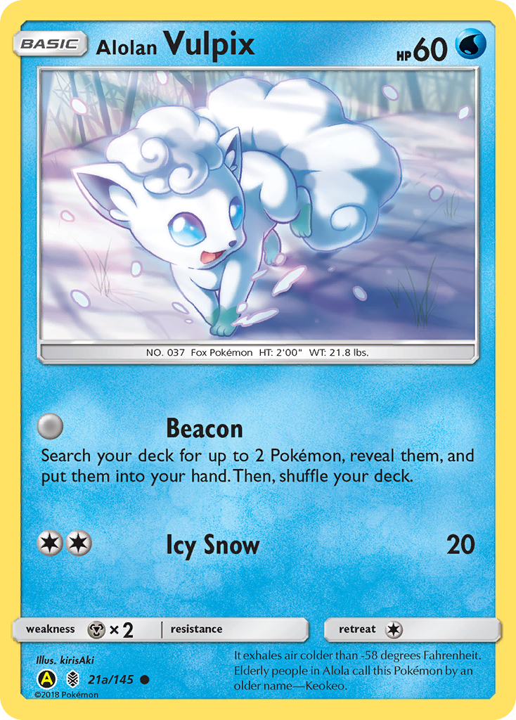Alolan Vulpix (021/145)