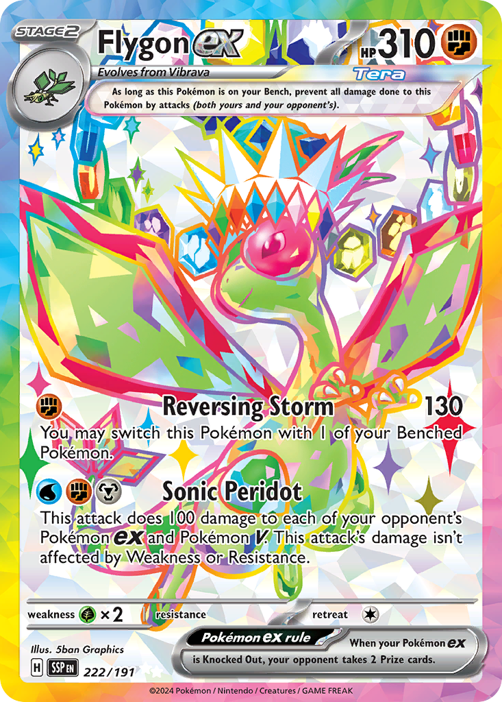 Flygon ex (222/191)