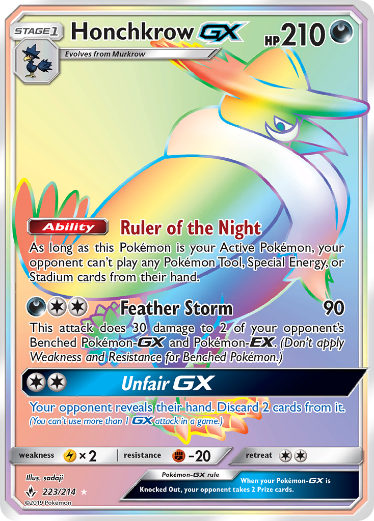Honchkrow-GX (223/214)