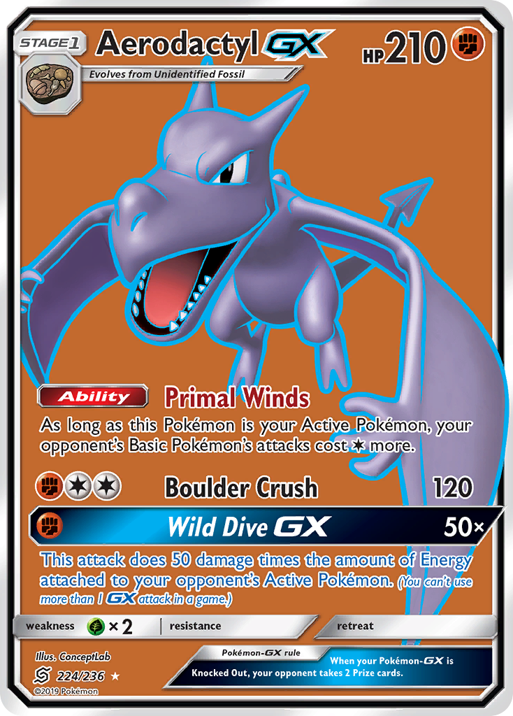 Aerodactyl-GX (224/236)