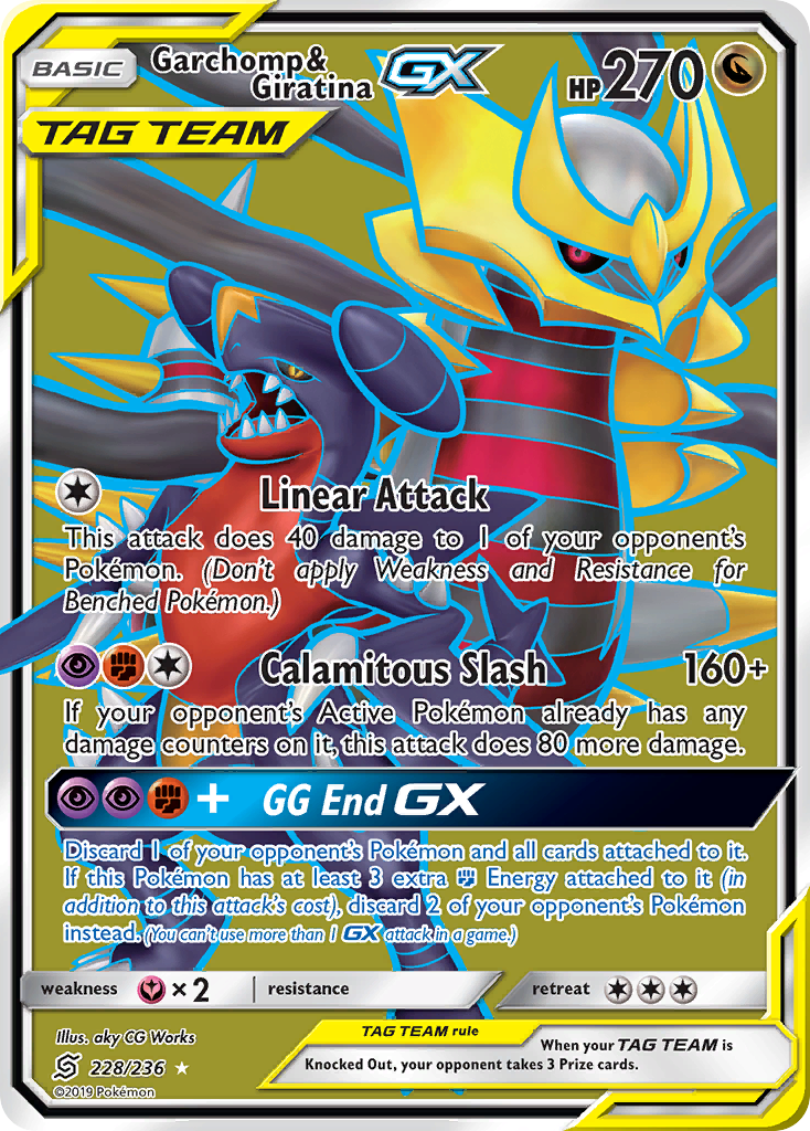 Garchomp & Giratina-GX (228/236)