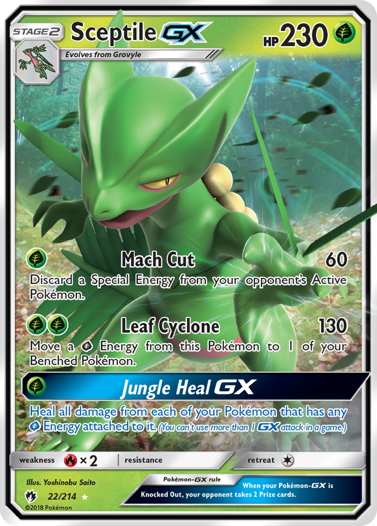Sceptile-GX (022/214)