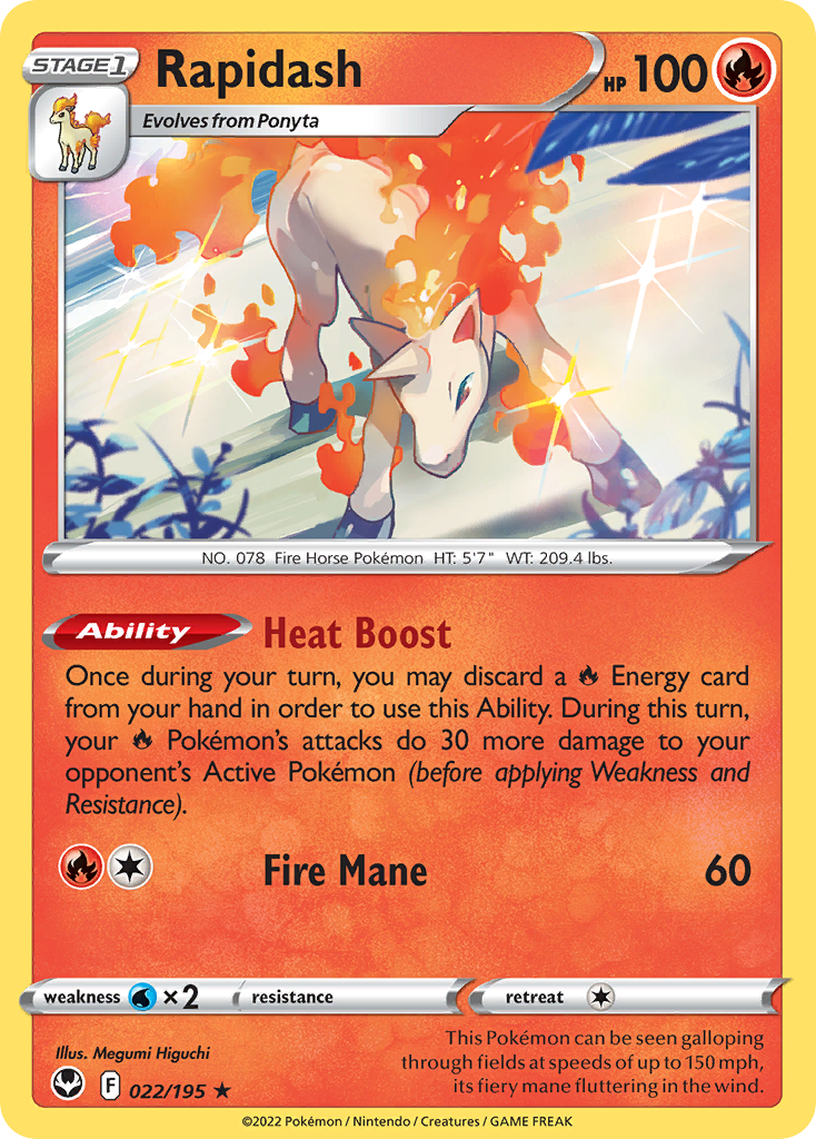 Rapidash (022/195)