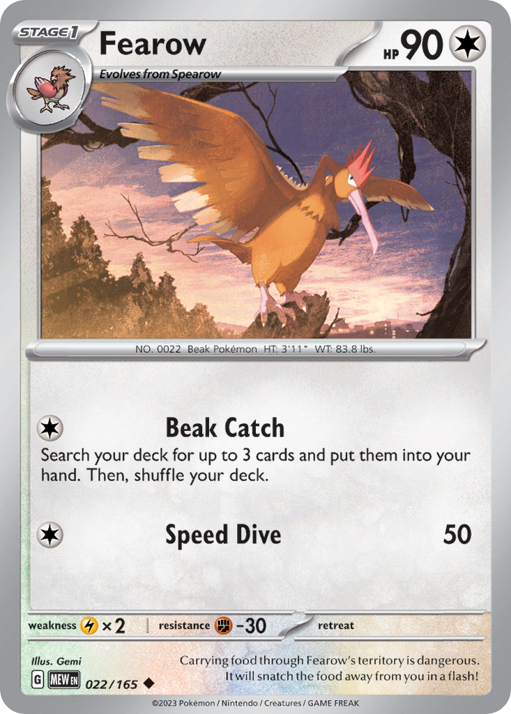 Fearow (022/165)