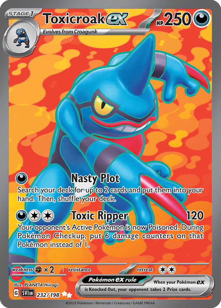 Toxicroak ex (232/198)