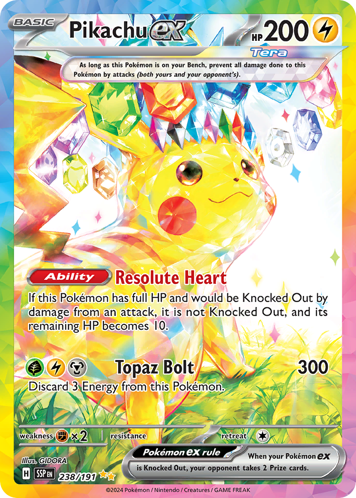 Pikachu ex (238/191)