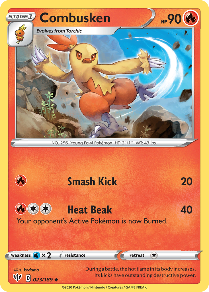 Combusken (023/189)