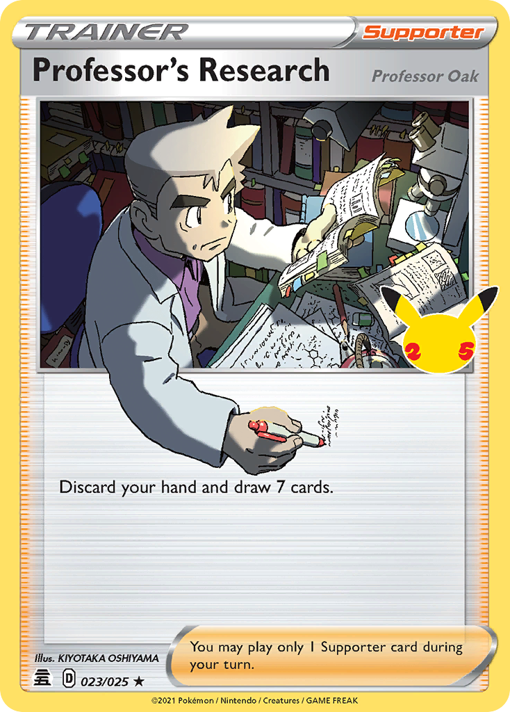 Professor's Research (Professor Oak) (023/25)