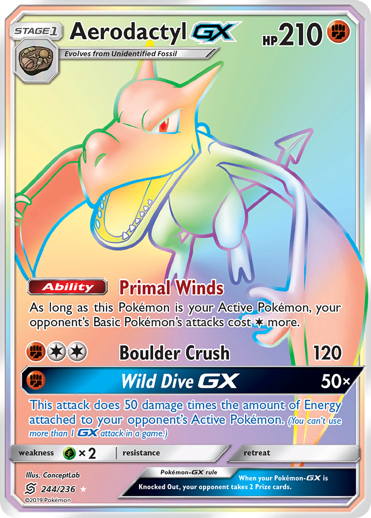 Aerodactyl-GX (244/236)