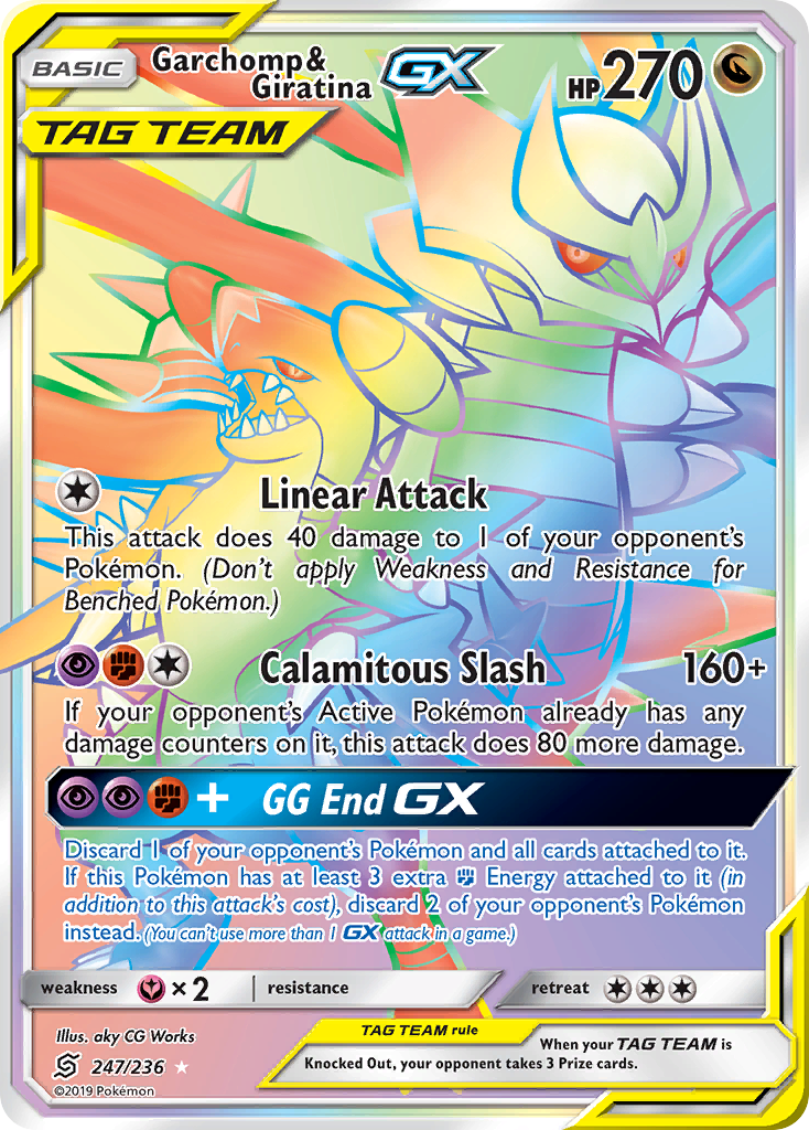 Garchomp & Giratina-GX (247/236)