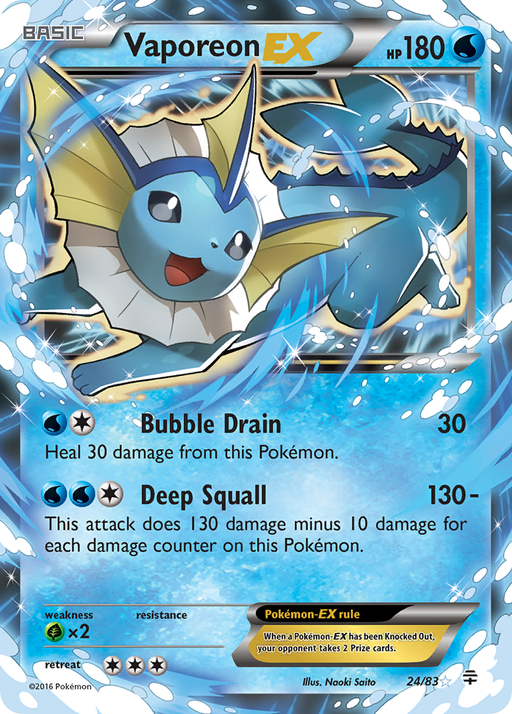 Vaporeon-EX (024/83)