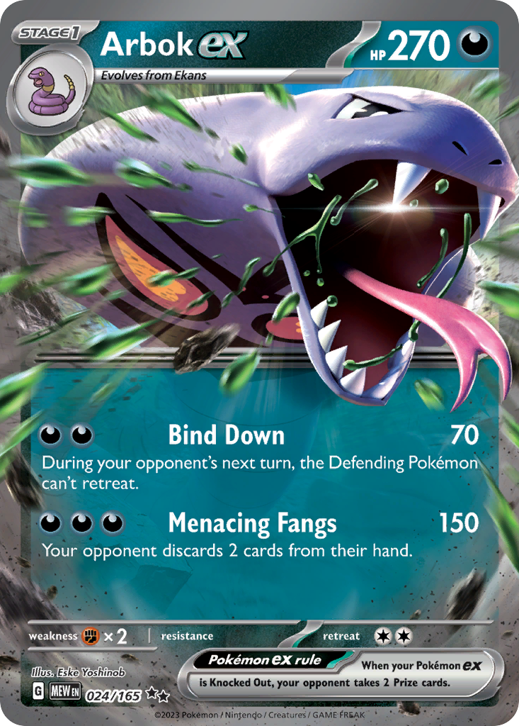Arbok ex (024/165)