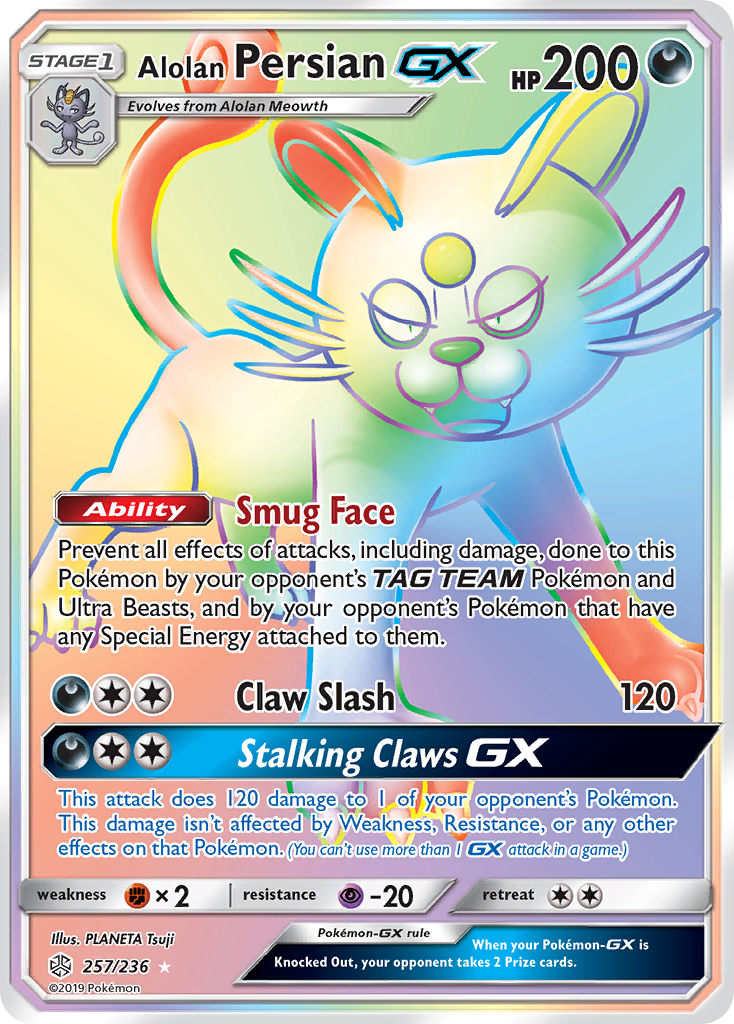Alolan Persian-GX (257/236)