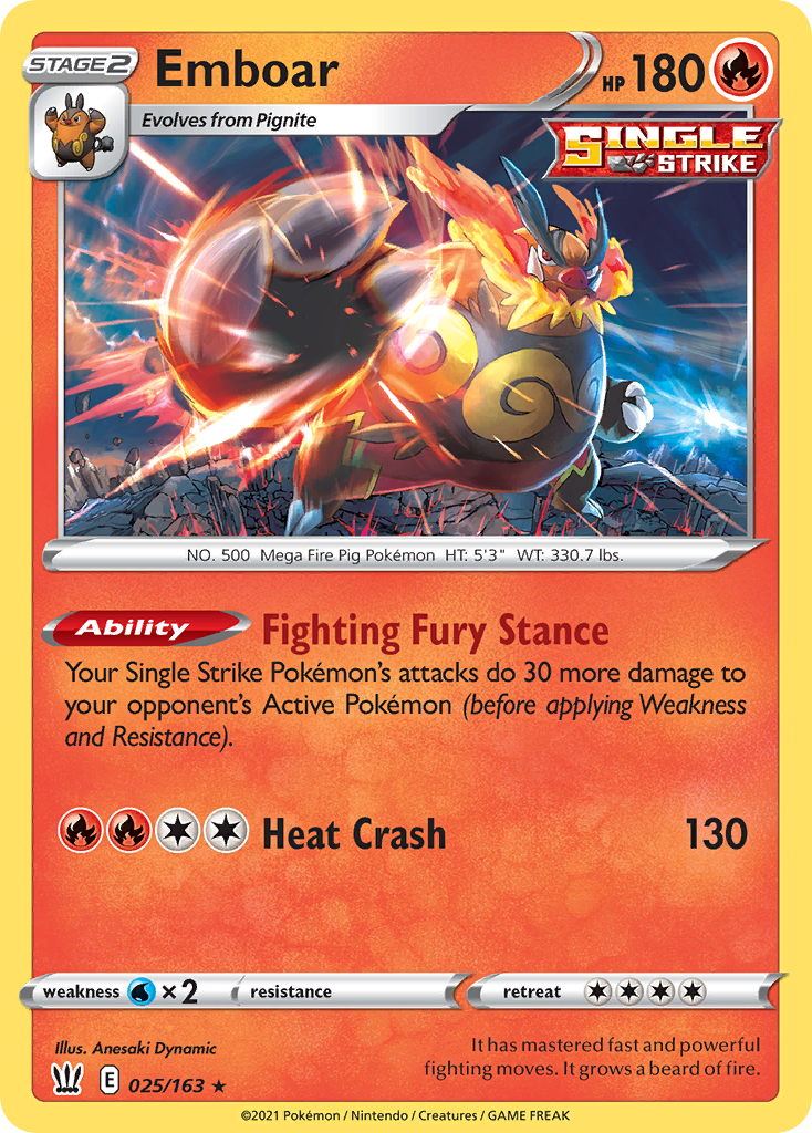 Emboar (025/163)