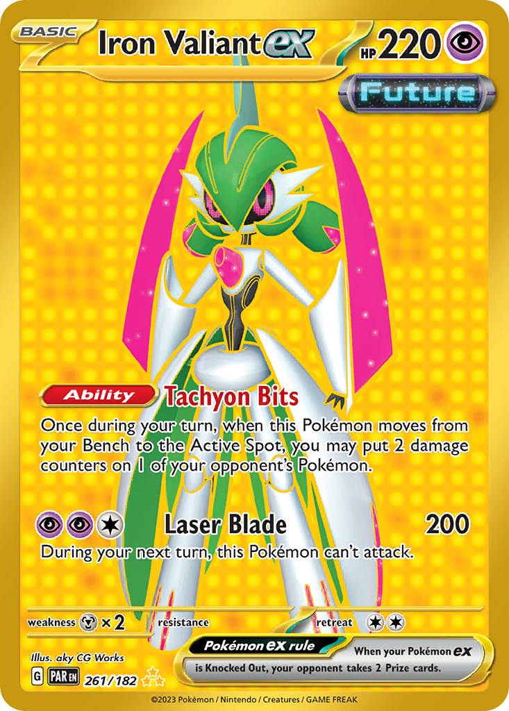 Iron Valiant ex (261/182)