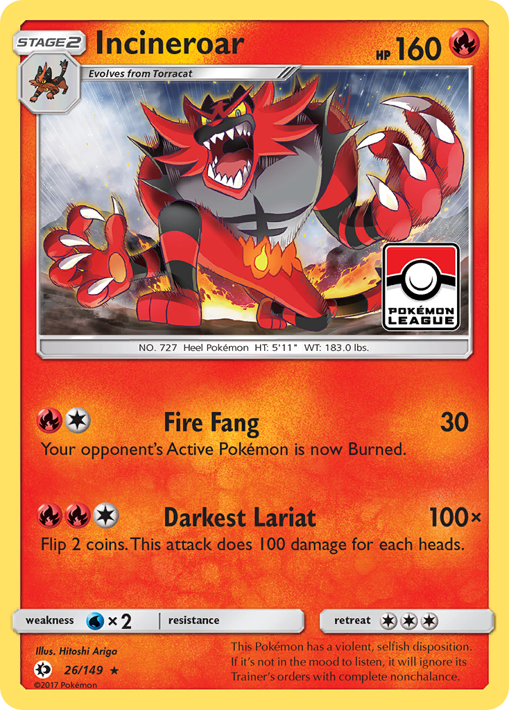 Incineroar (026/149)