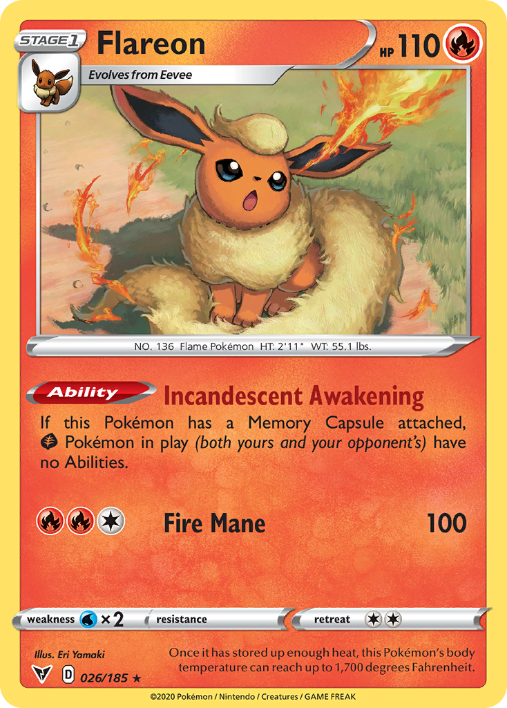 Flareon (026/185)