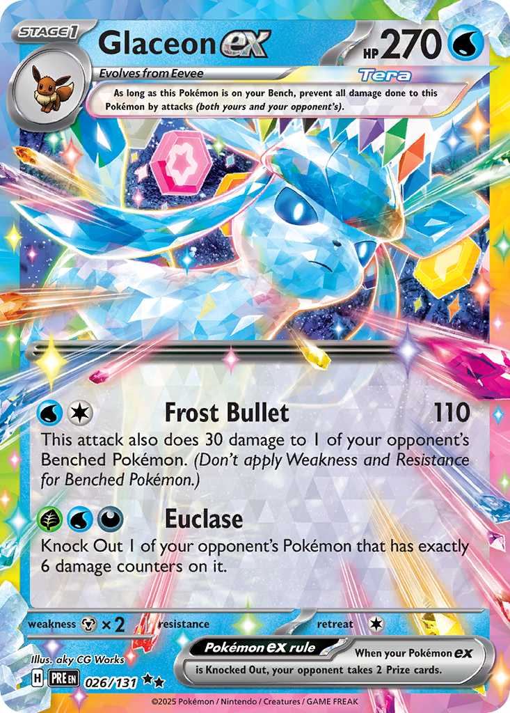 Glaceon ex (026/131)