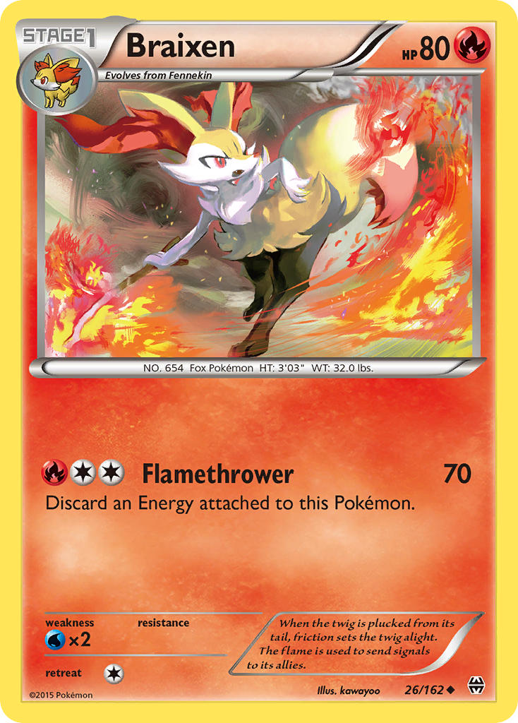 Braixen (026/162)