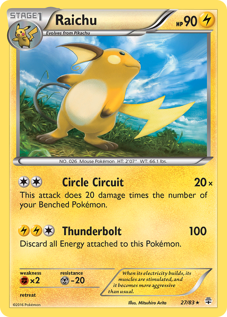 Raichu (027/83)