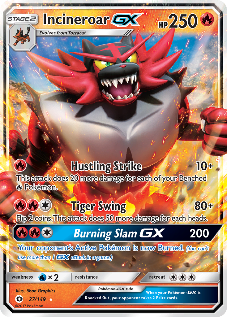 Incineroar-GX (027/149)