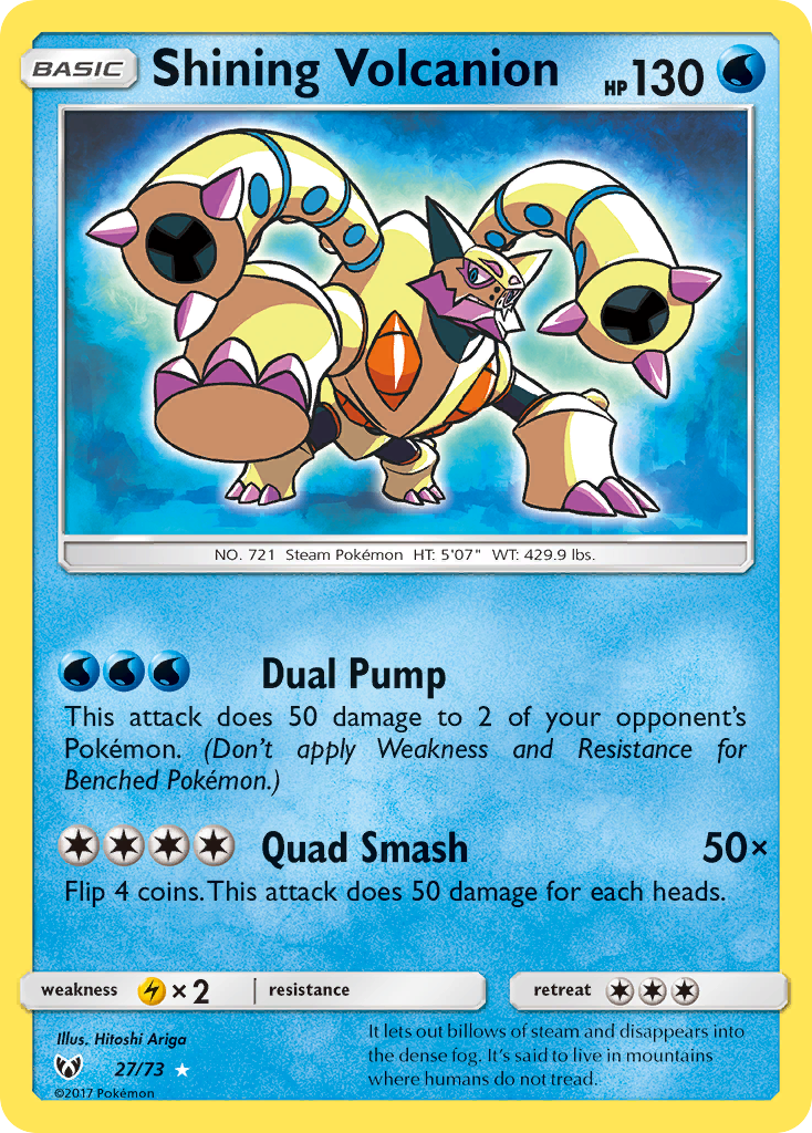 Shining Volcanion (027/73)