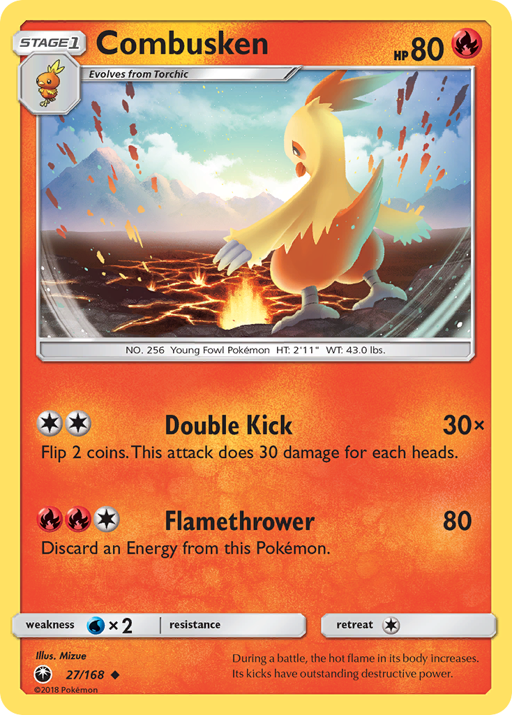 Combusken (027/168)