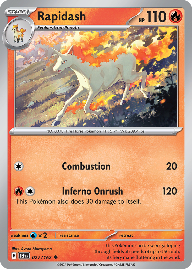 Rapidash (027/162)