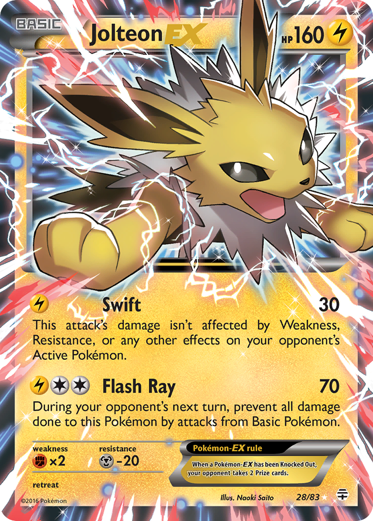 Jolteon-EX (028/83)