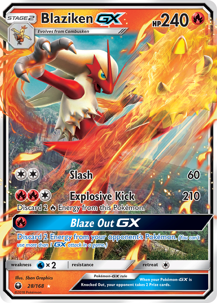 Blaziken-GX (028/168)