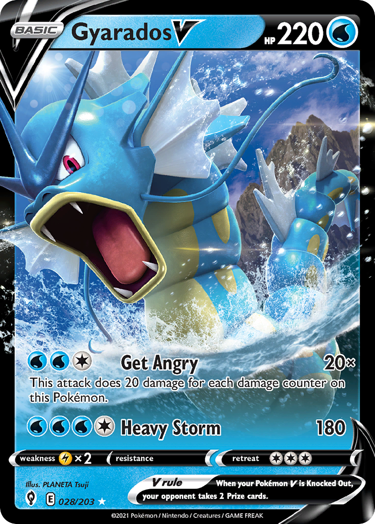 Gyarados V (028/203)