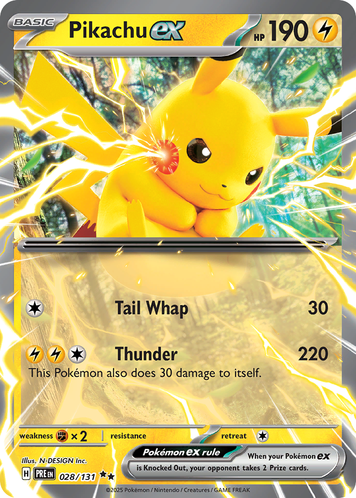 Pikachu ex (028/131)