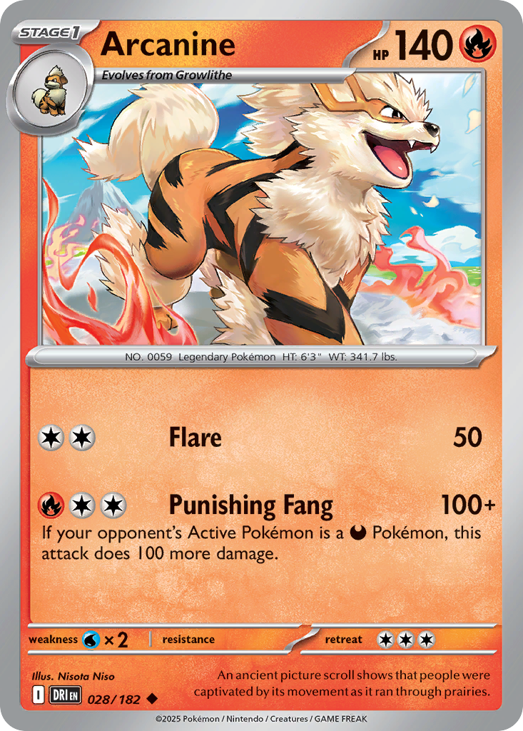 Arcanine (028/182)