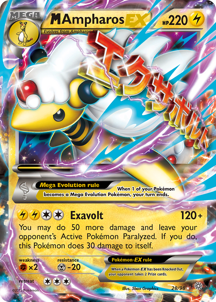 M Ampharos-EX (028/98)