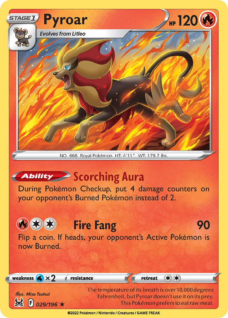 Pyroar (029/196)