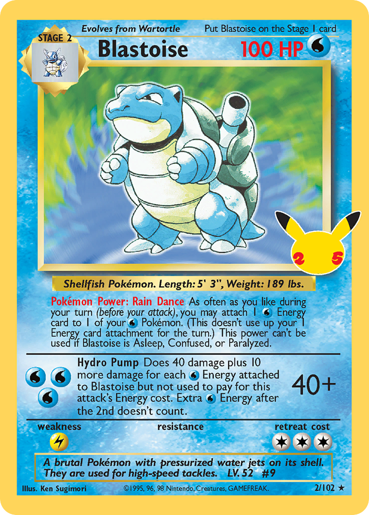Blastoise (002/25)