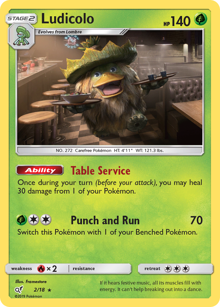 Ludicolo (002/18)
