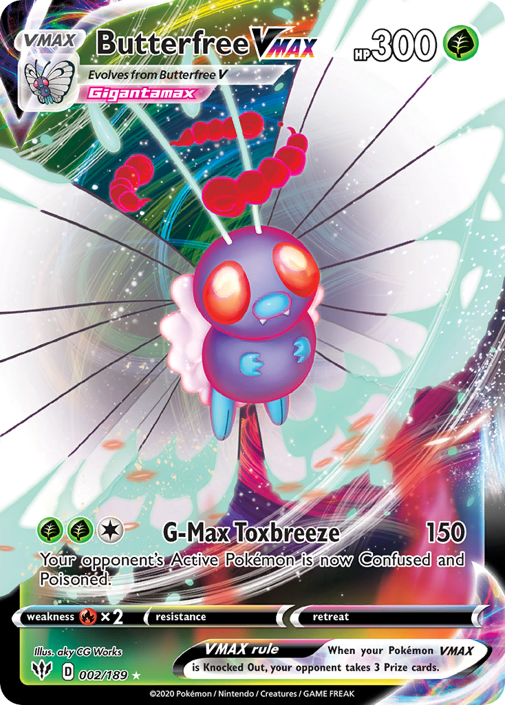 Butterfree VMAX (002/189)