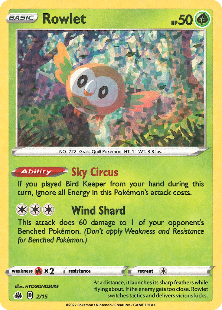 Rowlet (002/15)
