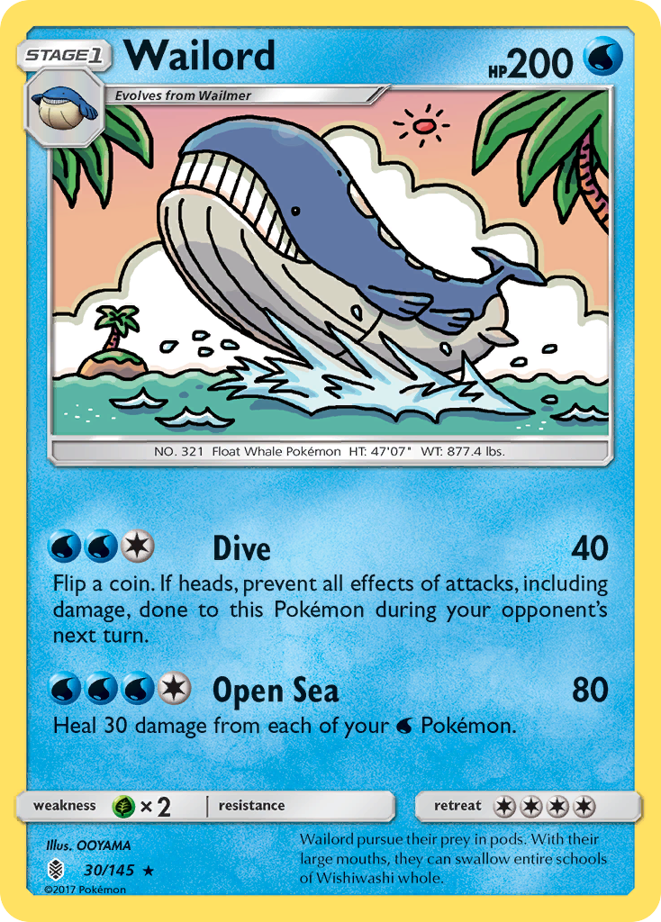 Wailord (030/145)