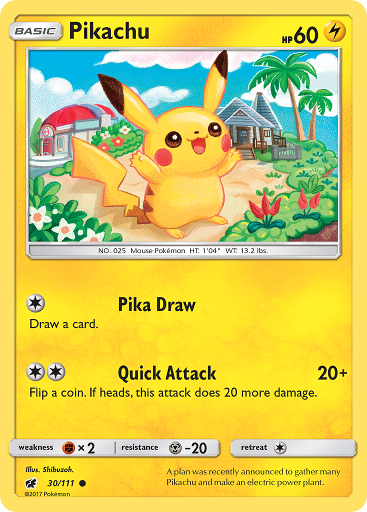 Pikachu (030/111)